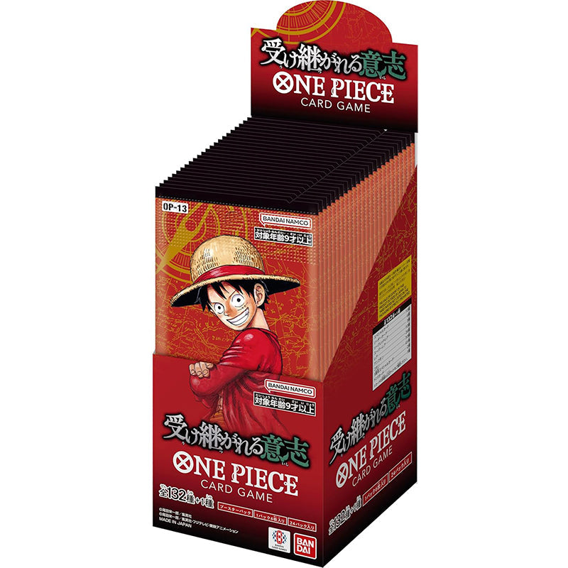 BANDAI ONE PIECE Card Game Inherited Will OP-13 Booster BOX TCG