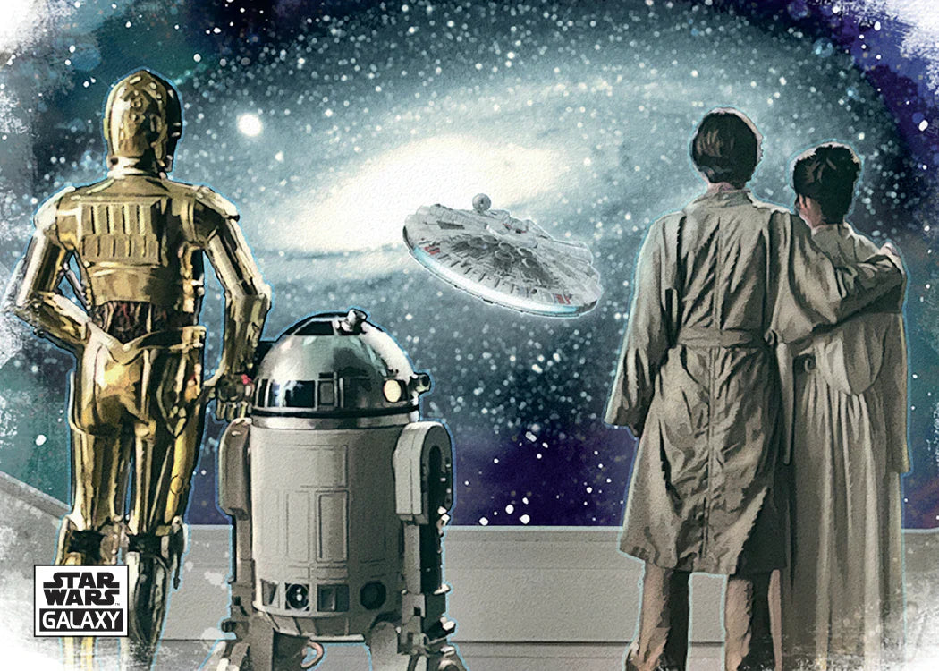 2025 Topps Star Wars Chrome Galaxy Hobby, Pack