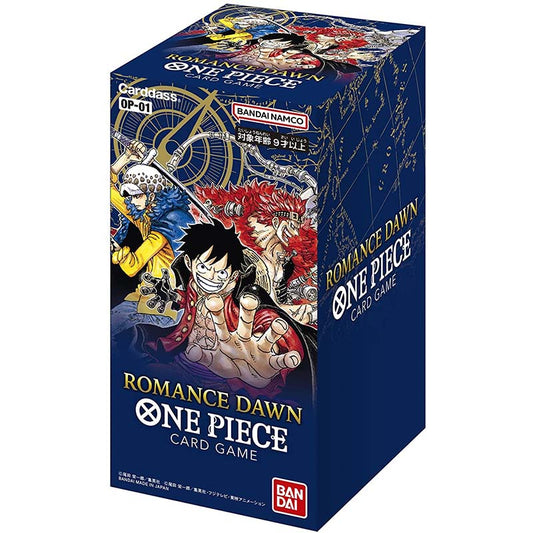 BANDAI One Piece Card Game Romance Dawn OP-01 Booster BOX JAPAN OFFICIAL