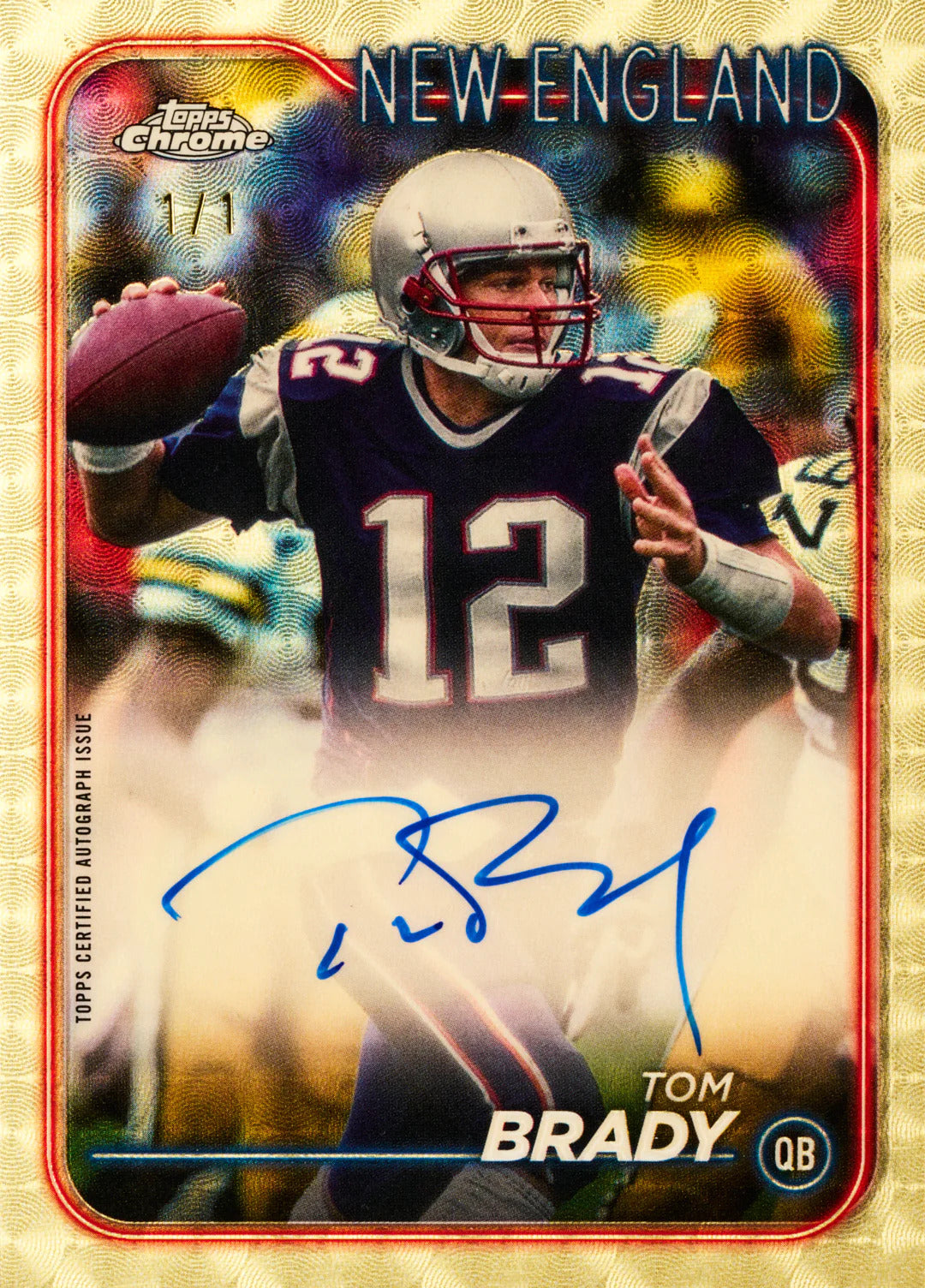 2024 Topps Chrome Football Blaster, Box