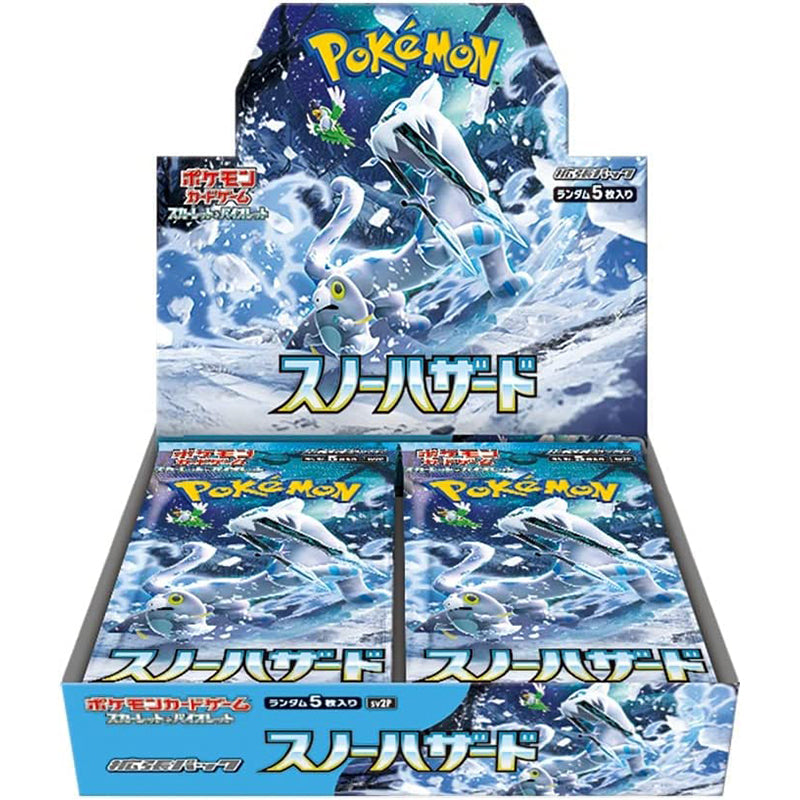 Pokemon Card Game Scarlet & Violet Booster Pack Snow Hazard BOX sv2P Japanese