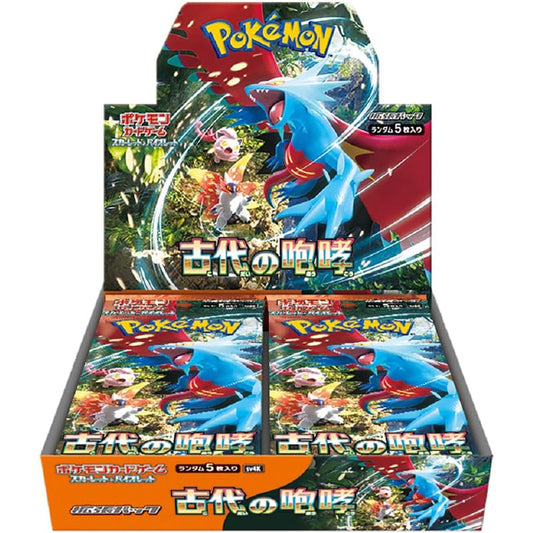 Pokemon Card Game Scarlet & Violet Booster Pack Ancient Roar BOX sv4K Japanese