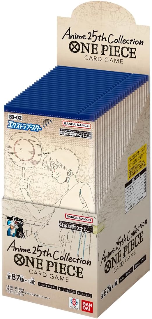BANDAI ONE PIECE Card Game Extra Booster Anime25th collection EB-02 TCG JAPAN