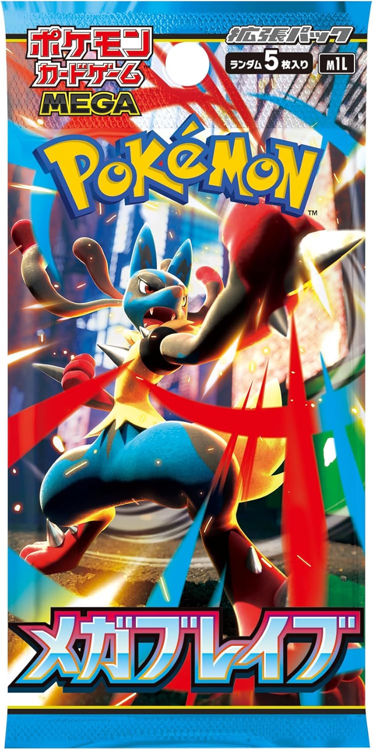 Pokemon Card Game MEGA Booster Pack Mega Brave BOX M1L