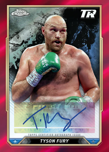 2024 Topps Chrome Boxing Hobby, Pack