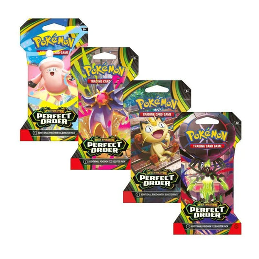 Pokemon Mega Evolution Perfect Order, Blister Pack (Random)