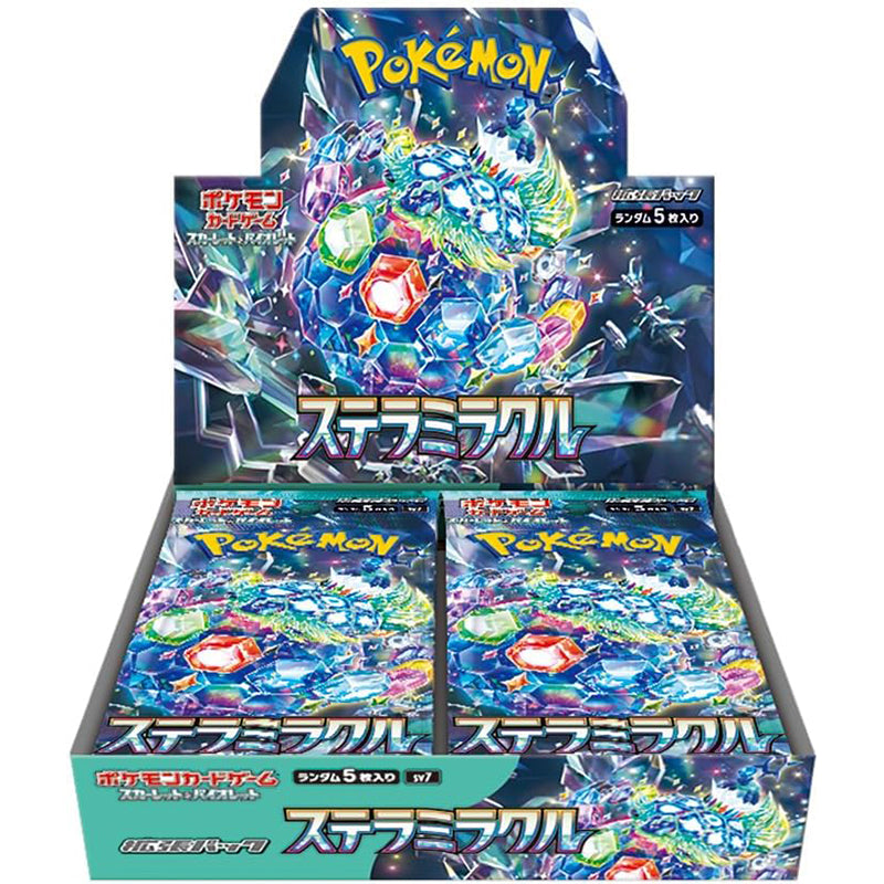 Pokemon Card Game Scarlet & Violet Booster Pack Stellar Miracle BOX sv7