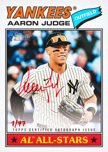 2026 Topps Heritage Baseball Blaster, 40 Box Case