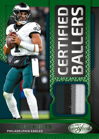 2025 Panini Certified Football Hobby, Pack