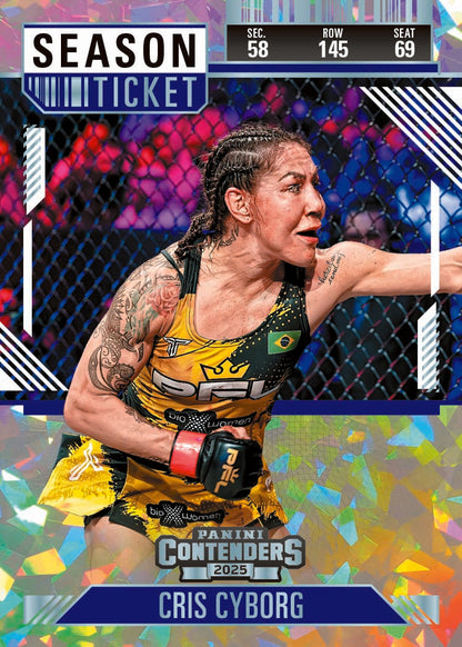 2025 Panini Contenders PFL Hobby, Pack