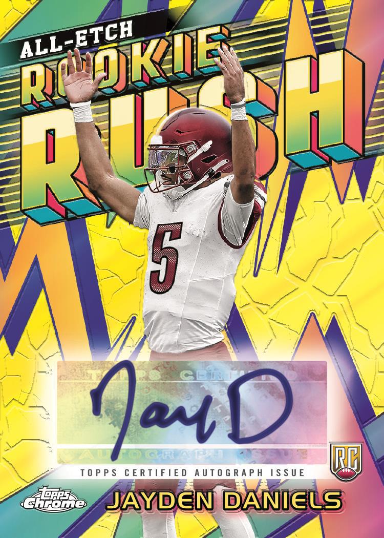 2024 Topps Chrome Football Blaster, 40 Box Case