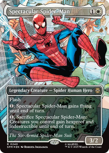 Magic The Gathering: Marvel's Spiderman Collector's Booster, 6 Box Case