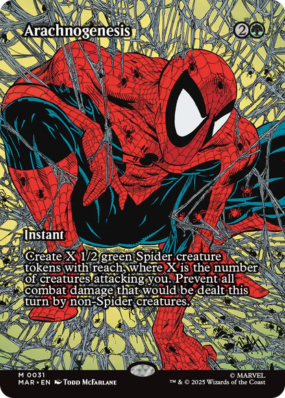 Magic The Gathering: Marvel's Spiderman Collector's Booster, 6 Box Case