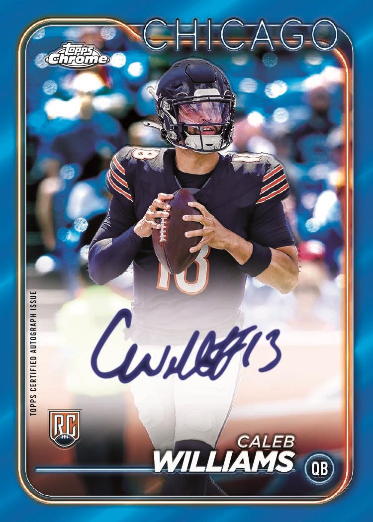 2024 Topps Chrome Football Blaster, Box