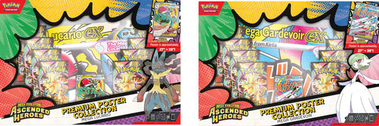 Pokemon Mega Evolution Ascended Heroes Premium Poster Collection, Box (Random)