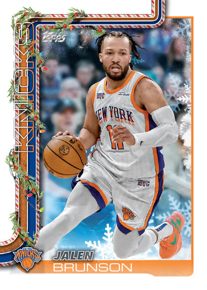 2025/26 Topps Holiday Basketball Countdown Calendar, Box