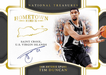 2024-25 Panini National Treasures Basketball Hobby, Box