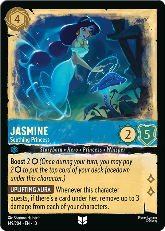 Disney Lorcana Whispers in the Well, 4 Booster Box Case