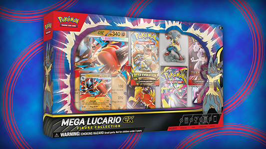 Pokemon Mega Lucario EX Figure Collection, Box
