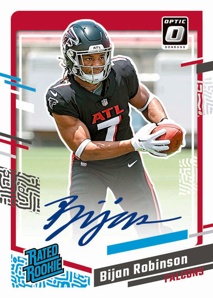 2023 Panini Donruss Optic Football, Blaster Box (Purple Shock)