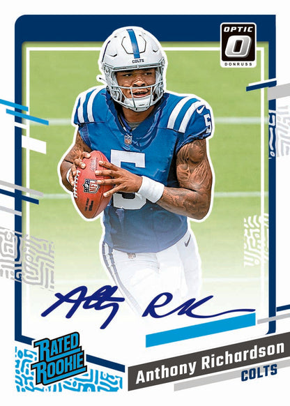 2023 Panini Donruss Optic Football, Jumbo Value Fat Pack Box