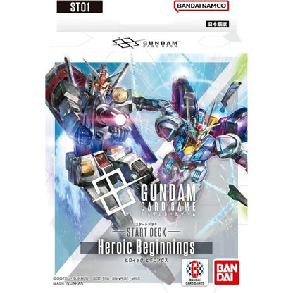 BANDAI Gundam Card Game Heroic Beginnings Starter Deck ST01 TCG JAPAN