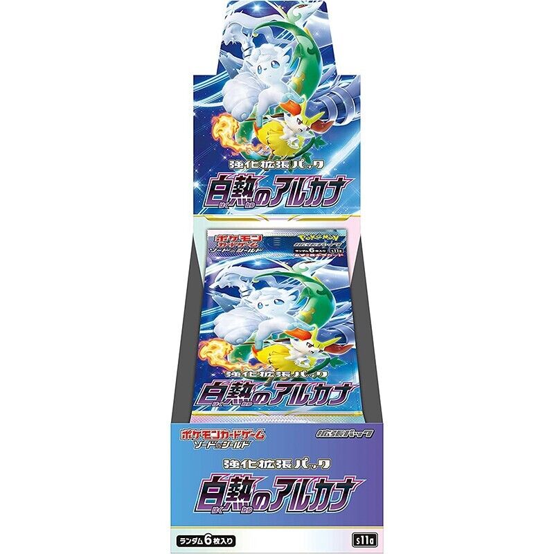 Pokemon Card Game Sword & Shield Booster Box Incandescent Arcana s11a Japanese