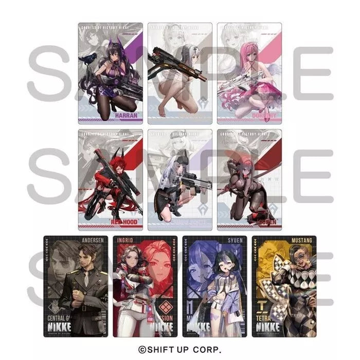 Goddess of Victory Nikke Gun Girl Metal Card Collection Vol.2 Pack Box TCG JAPAN