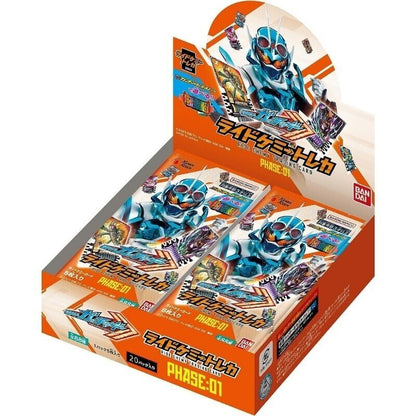 BANDAI Kamen Rider Gotchard Ride Chemy Trading Card PHASE 01 BOX TCG JAPAN