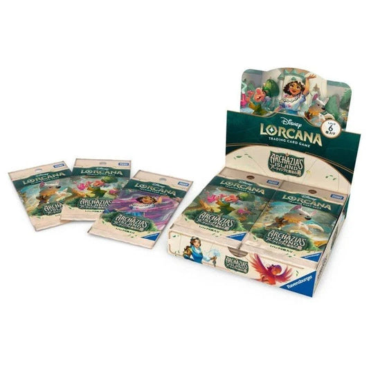 Disney Lorcana Archazia's Island Japanese Ver. Booster Pack Box TCG JAPAN