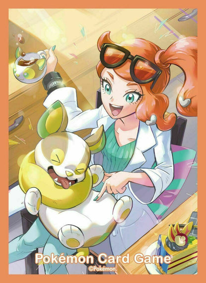 Pokemon Card Game Sonia Set Rubber Play Mat Sleeve Card Box Deck Case JAPAN