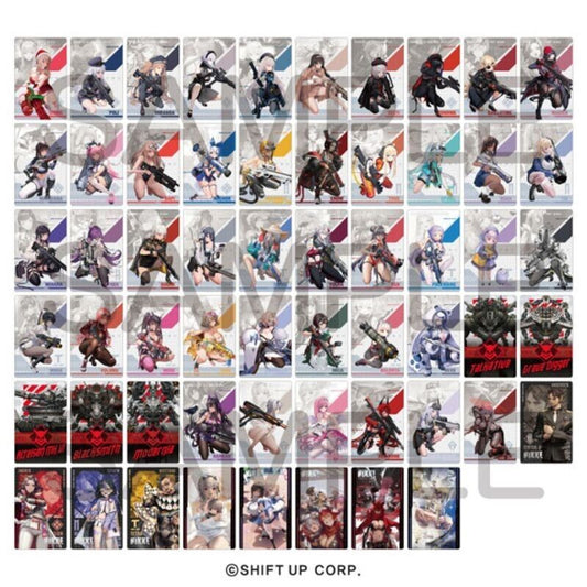 Goddess of Victory Nikke Gun Girl Metal Card Collection Vol.2 Pack Box TCG JAPAN