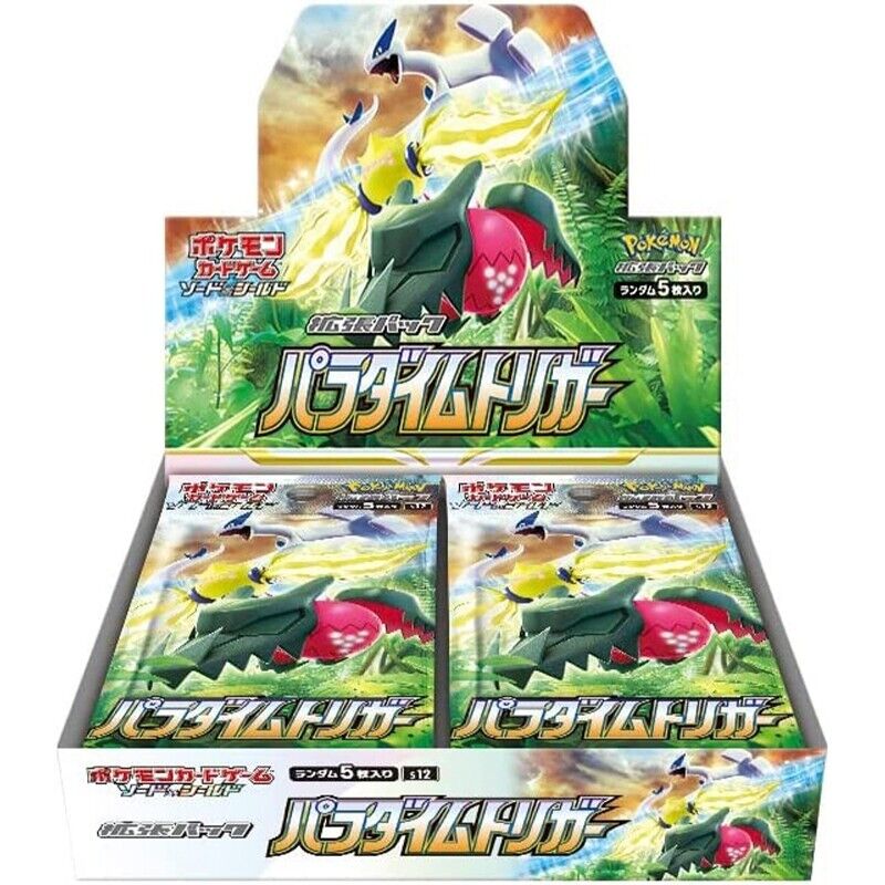 Pokemon Card Game Sword & Shield Booster Box Paradigm Trigger s12 Japanese