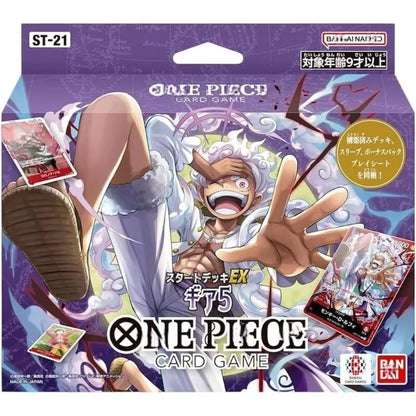BANDAI One Piece Card Starter Deck EX Gear 5 ST-21 TCG JAPAN