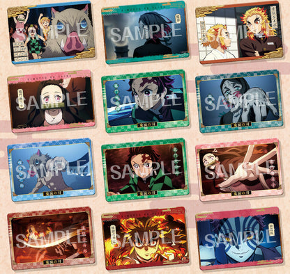 BANDAI Demon Slayer Metal Card collection Complete Vending Machine Ver. ZA-260