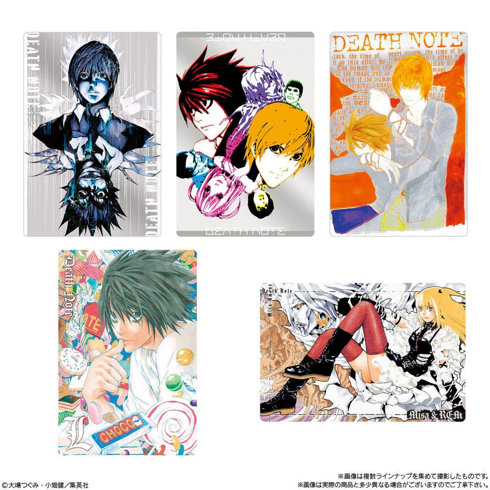 BANDAI DEATH NOTE Wafer Cards 20 Pack BOX TCG JAPAN OFFICIAL
