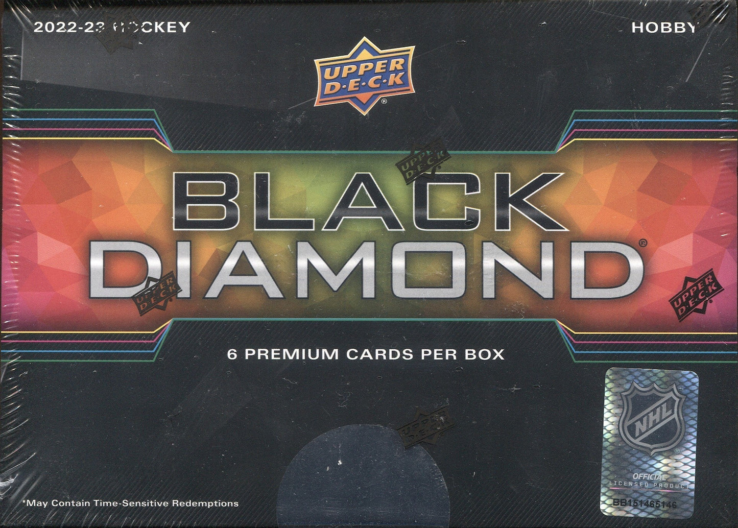 2022-23 Upper Deck Black Diamond Hobby Hockey, 10 Box Master Case