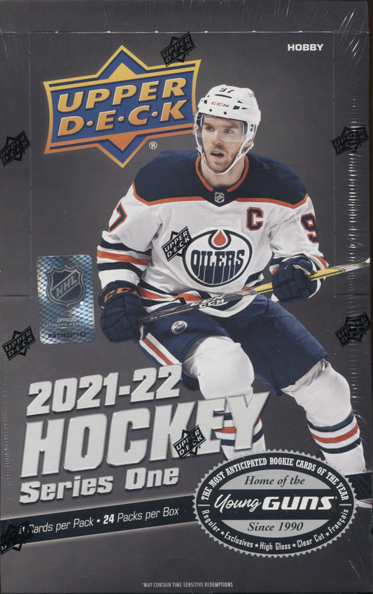 2021-22 Upper Deck Series 1 Hobby Hockey, Box