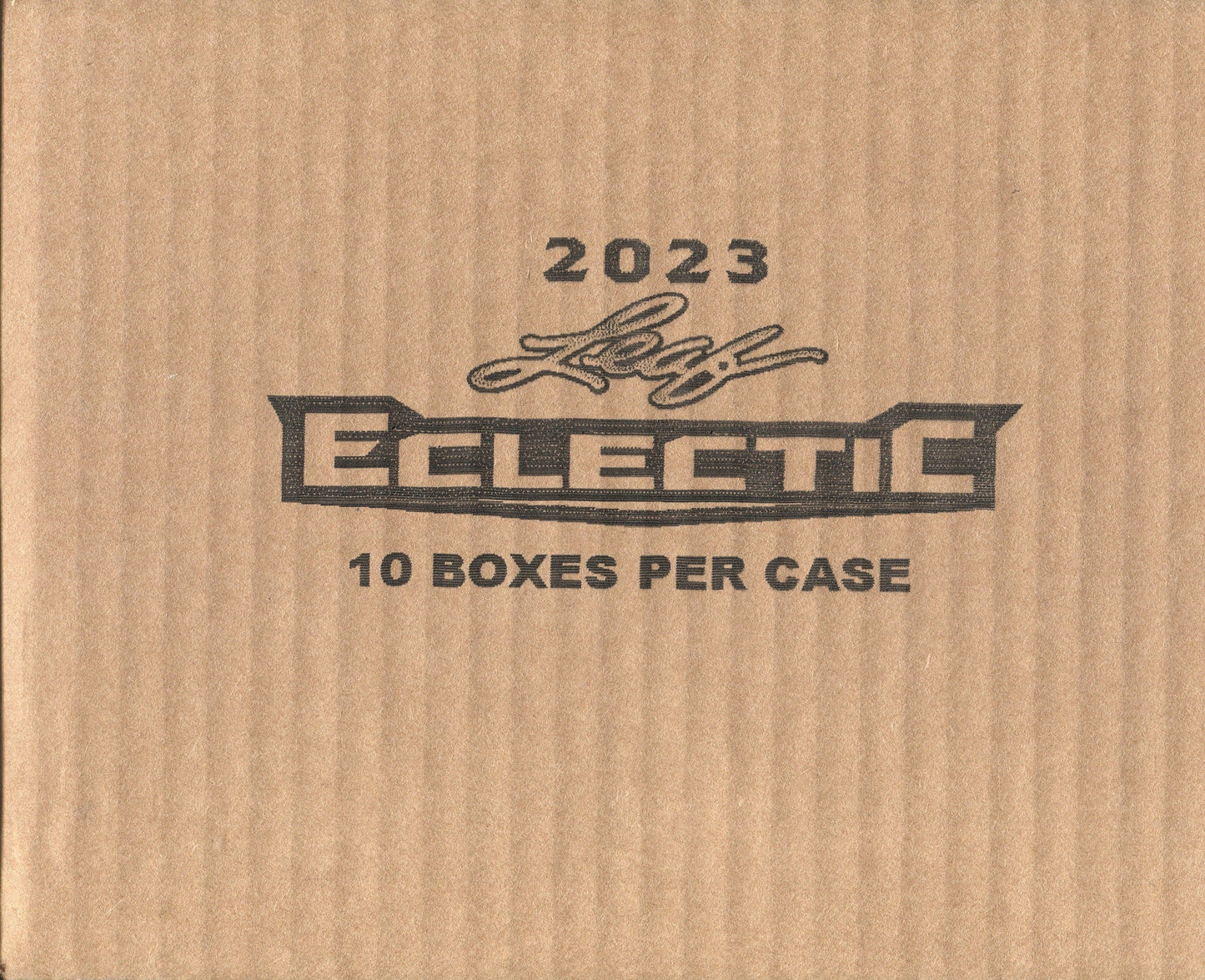 * Last Case * 2023 Leaf Eclectic Football Hobby, 10 Box Case