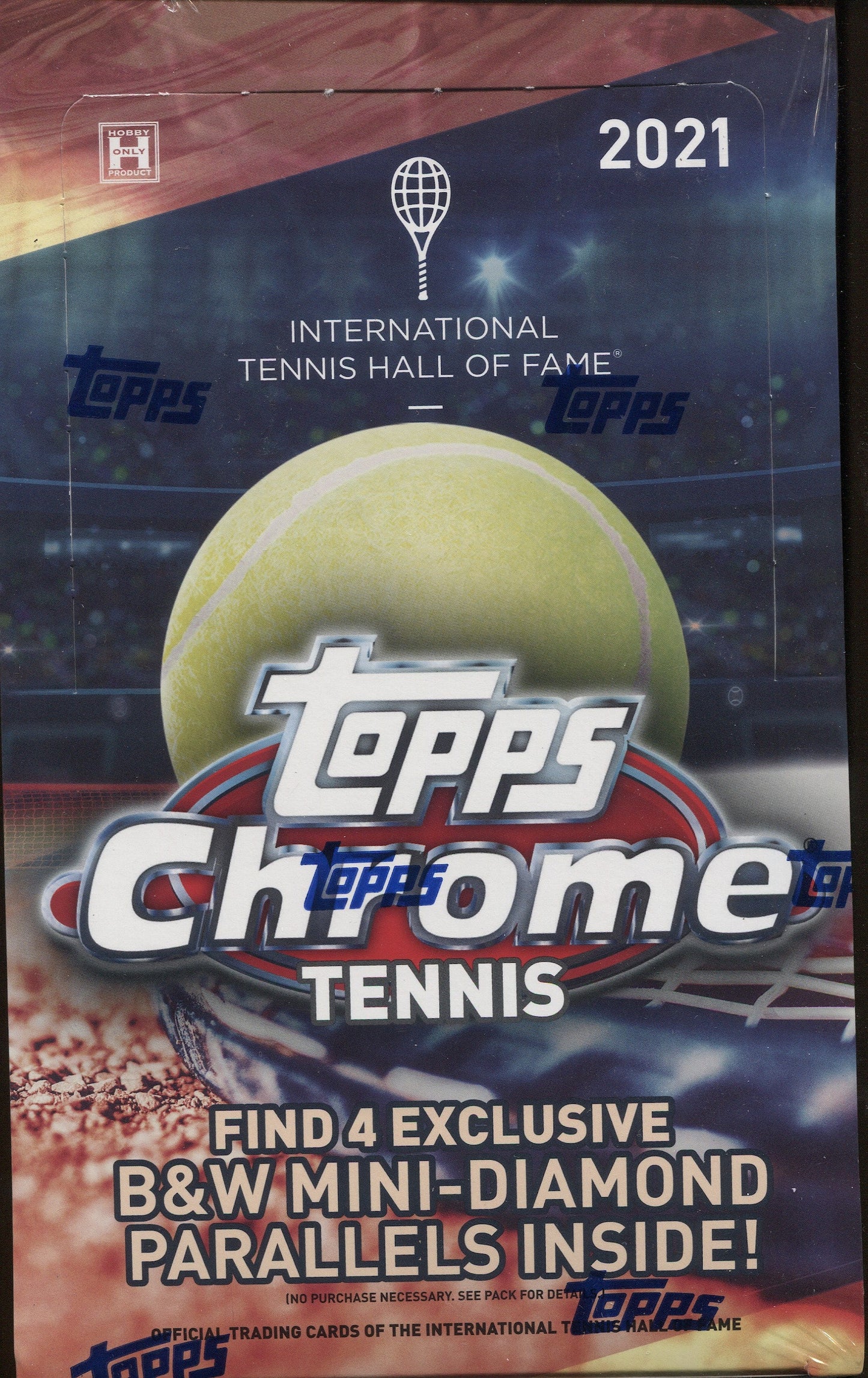 *LAST CASE* 2021 Topps Chrome Tennis Lite, 12 Box Case