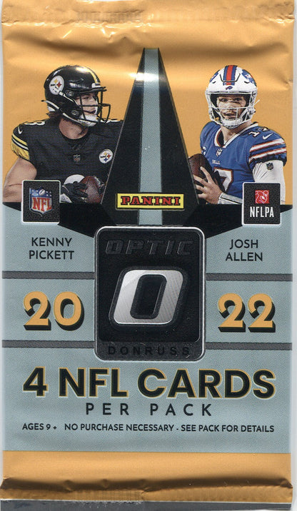 2022 Panini Donruss Optic Football Hobby, Pack