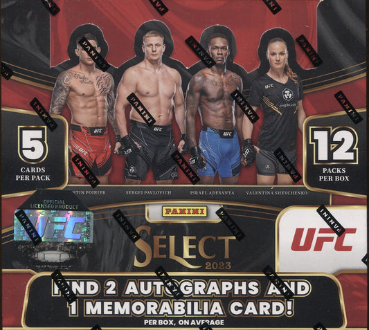 * Last Box * 2023 Panini Select UFC Hobby, Box