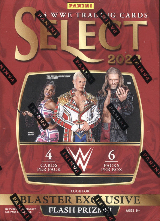 *LAST BOX* 2022 Panini Select WWE Wrestling, Blaster Box