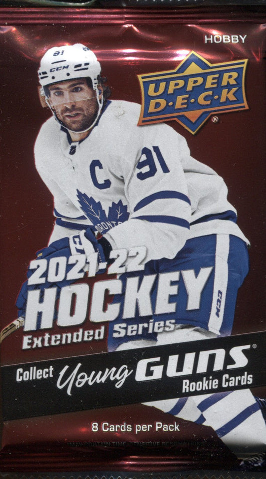 2021-22 Upper Deck Extended Series Hockey Hobby, Pack