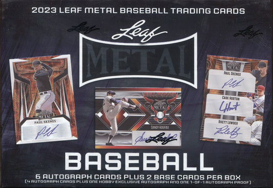 2023 Leaf Metal Baseball Hobby, Box