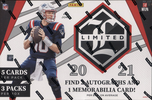 2021 Panini Limited Hobby Football, Box