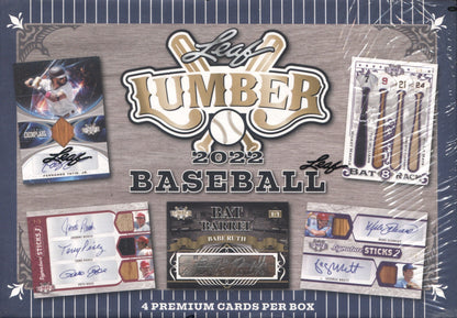 2022 Leaf Lumber Baseball Hobby, Box