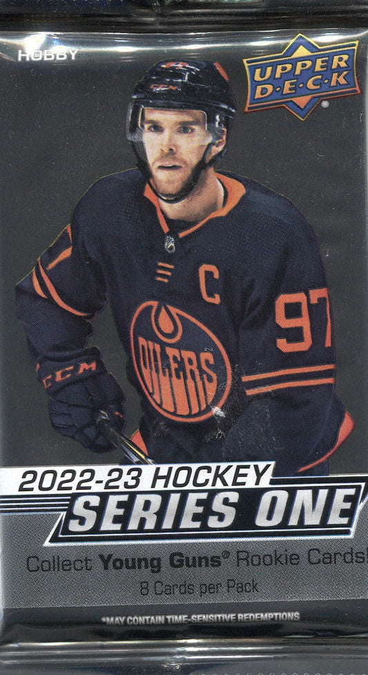 2022-23 Upper Deck Series 1 Hobby Hockey, Pack