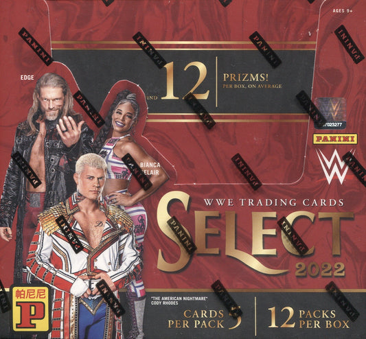 * Last Box * 2022 Panini Select WWE Asia TMALL Edition, Box