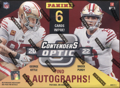 2022 Panini Optic Contenders Football Hobby, Box